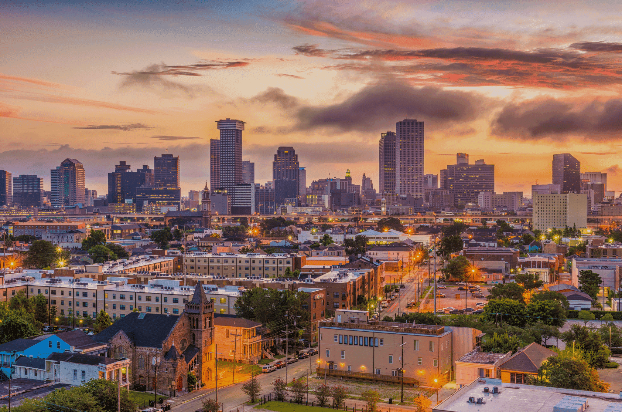 New Orleans Legendary Walking Tours: aerial image