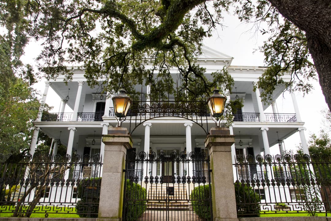 Buckner Mansion in the French Quarter, New Orleans