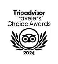 Tripadvisor Travelers' Choice 2024 award badge