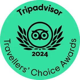 Tripadvisor Travelers' Choice 2024 award badge